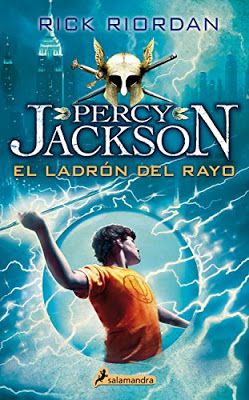 Novela de fantasía juvenil Percy Jackson